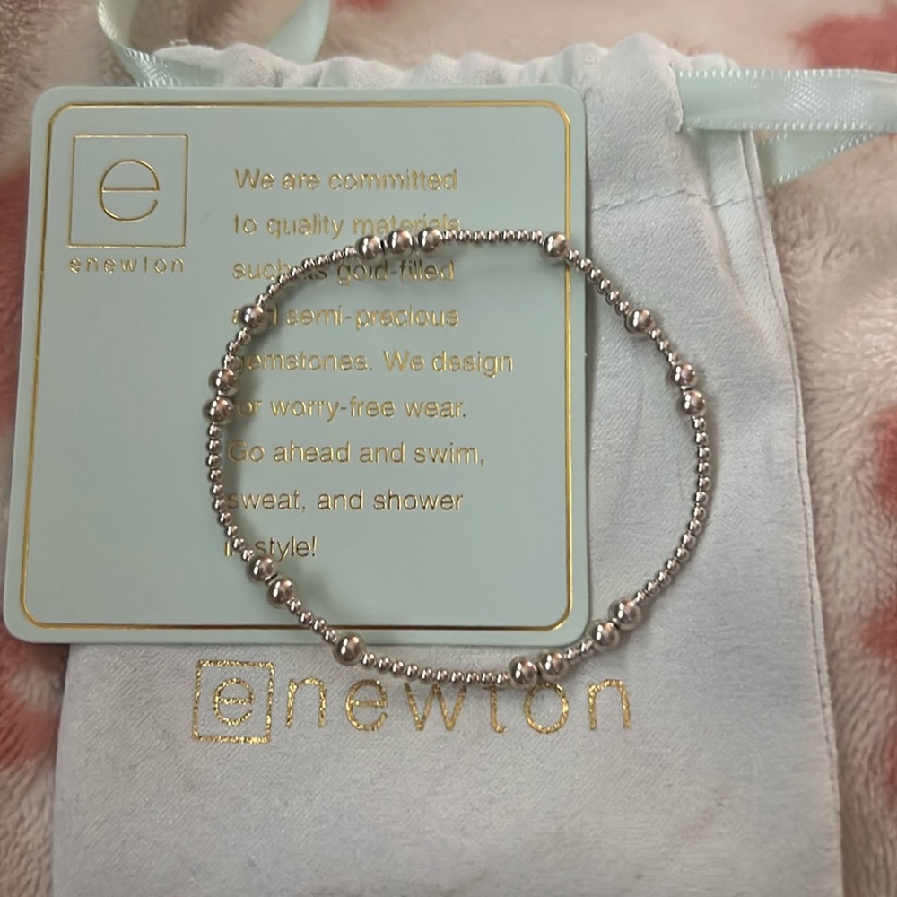 silver enewton bracelet